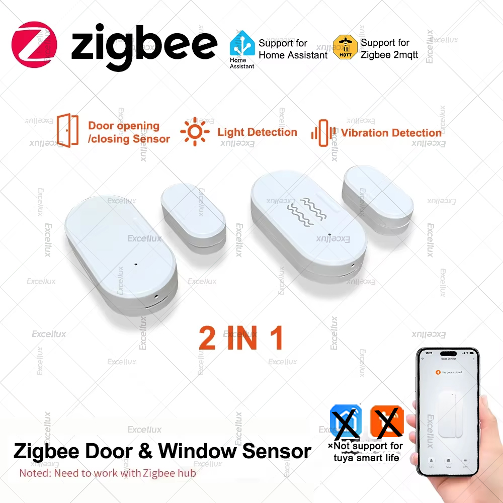 Home Security Guard - Zigbee 3.0 Door Window Sensor With