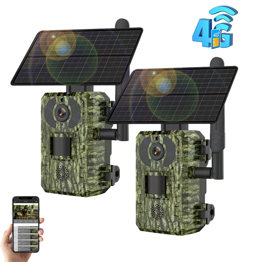 Home Security Game - EU 4G Cellular 2K Battery Solar