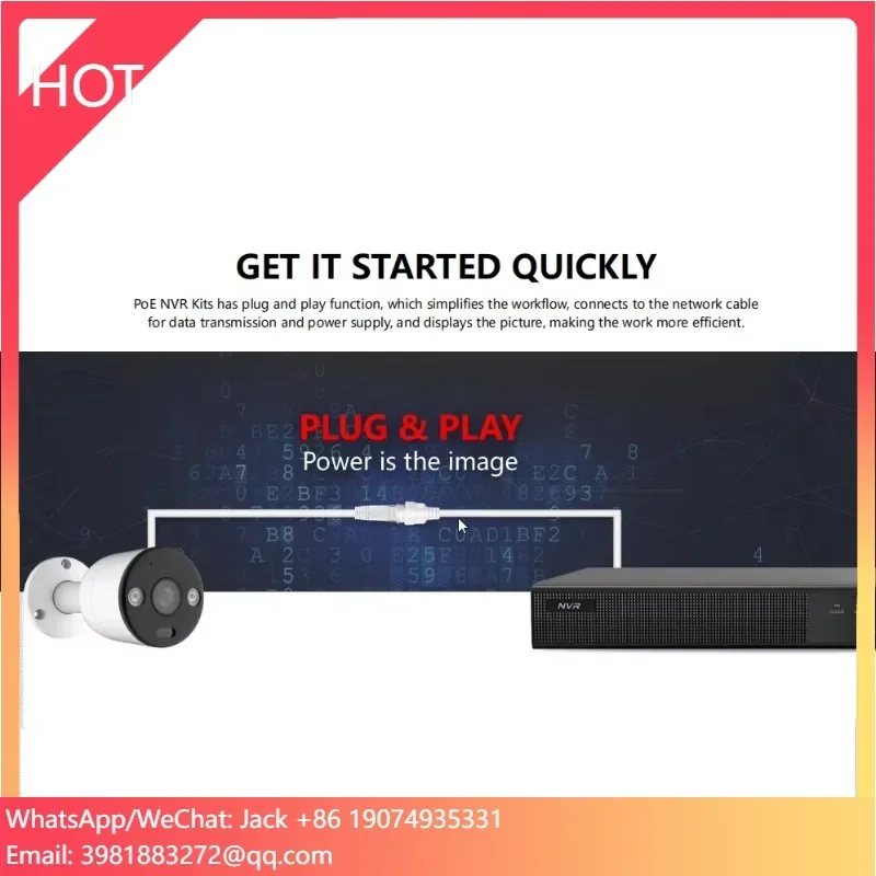 Home Security Kit With Camera - 8CH 4K PoE Security Camera System