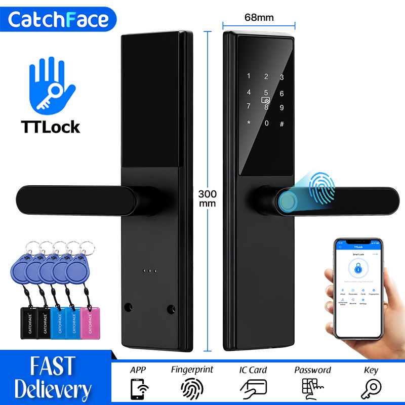 Home Security Brand - Bluetooth Fingerprint Door Lock TTLock App