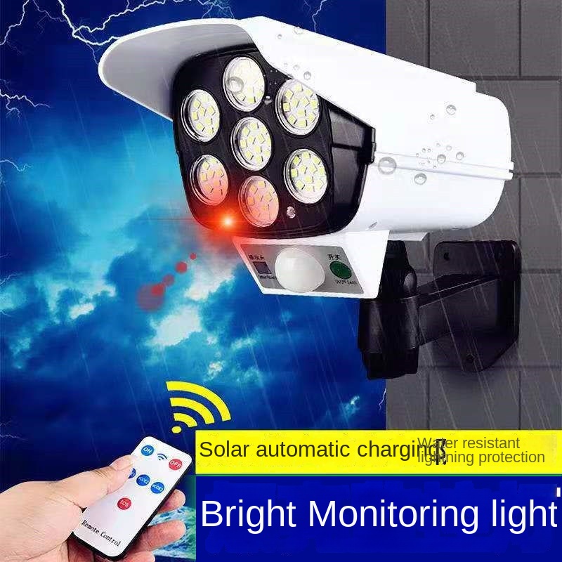 Home Security Flood Lights - Outdoor Solar Light Motion Sensor Security