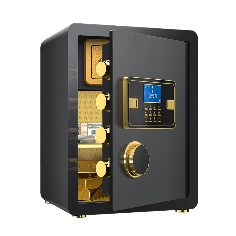 Home Security Lock System - Digital Electronic Money Safe With Intelligent