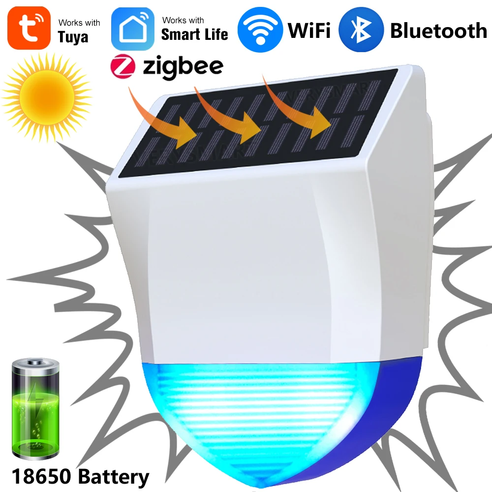 Alarm Siren Outdoor - Tuya Smart For Zigbee/Wifi Siren Alarm