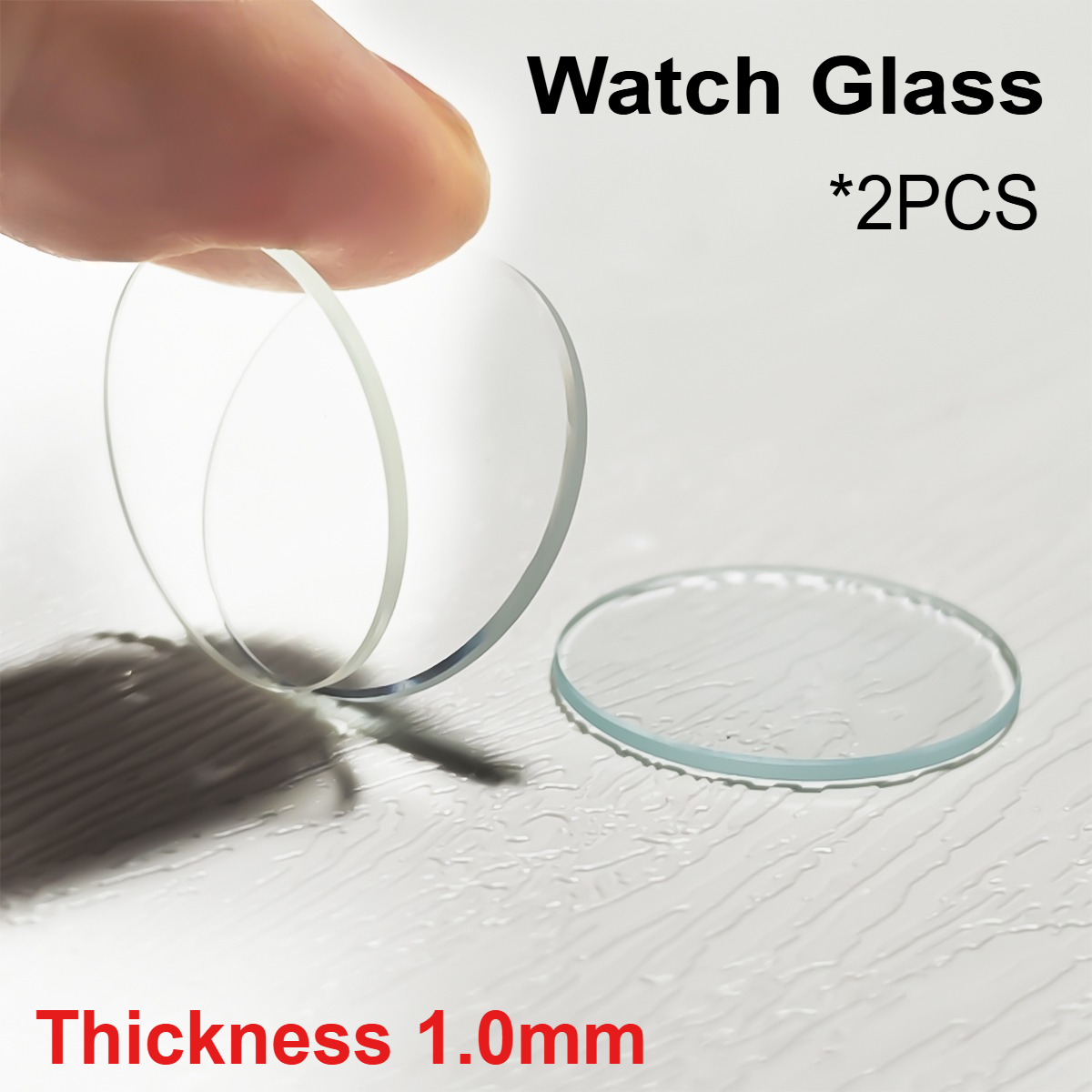 Glass Break Detector - 2 Pieces 15 - 45mm Flat