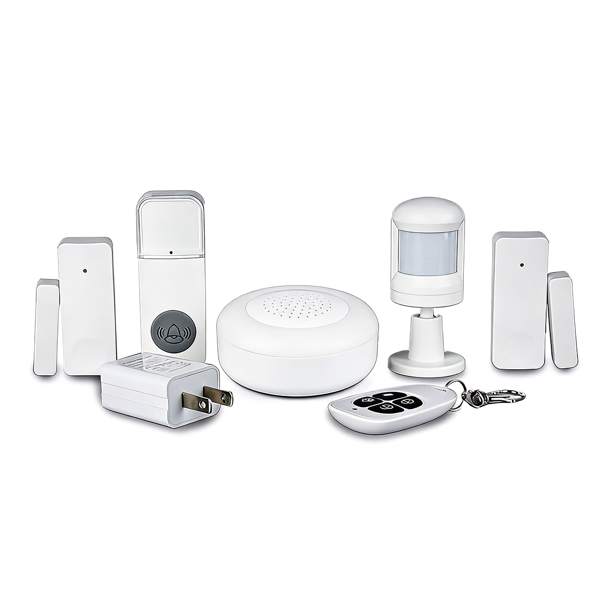 Home Security Key Fob - Wireless Home Security Alarm System 2.4GHz