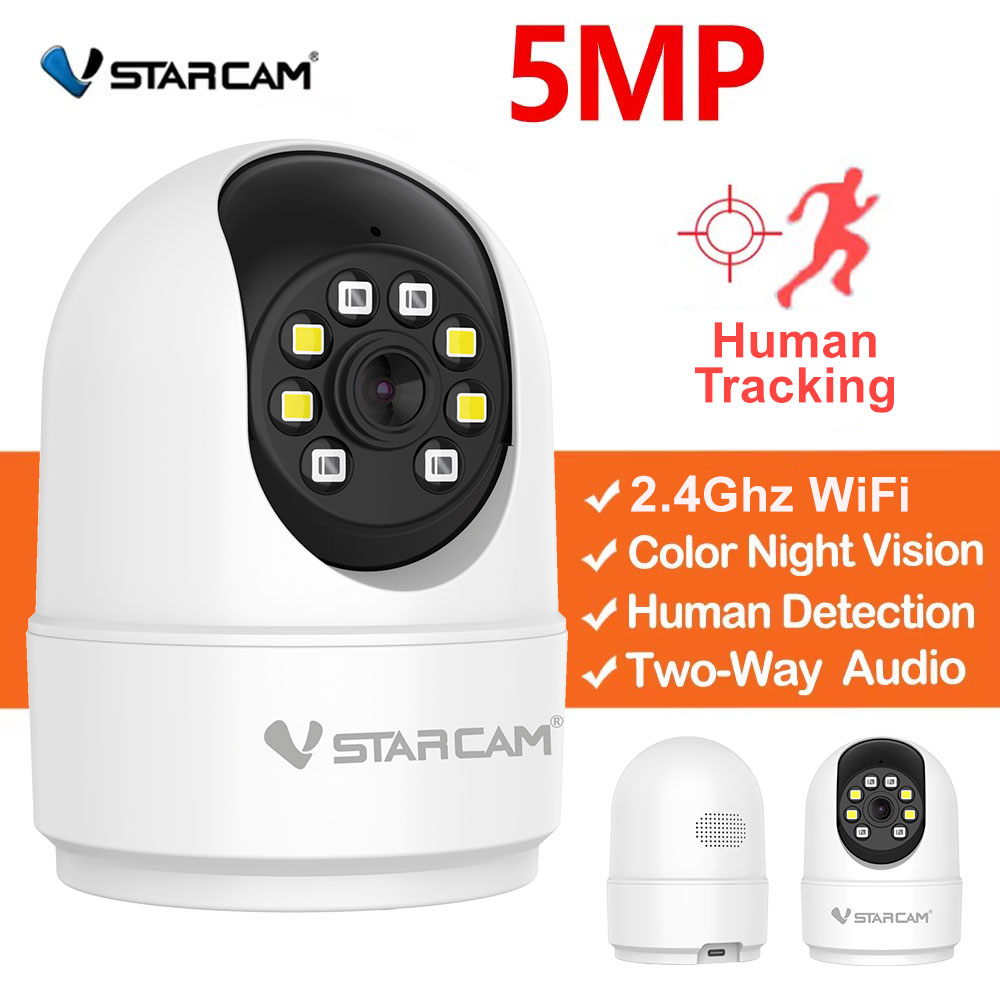 Home Security Lidar - Vstarcam 5MP HD WiFi IP Camera