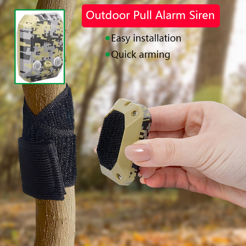 Alarm Siren Outdoor - Portable Outdoor Pull Siren Camping Travel