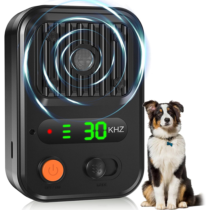 Barking Dog Alarm - Portable Dog Repeller 25kHz Frequency Three