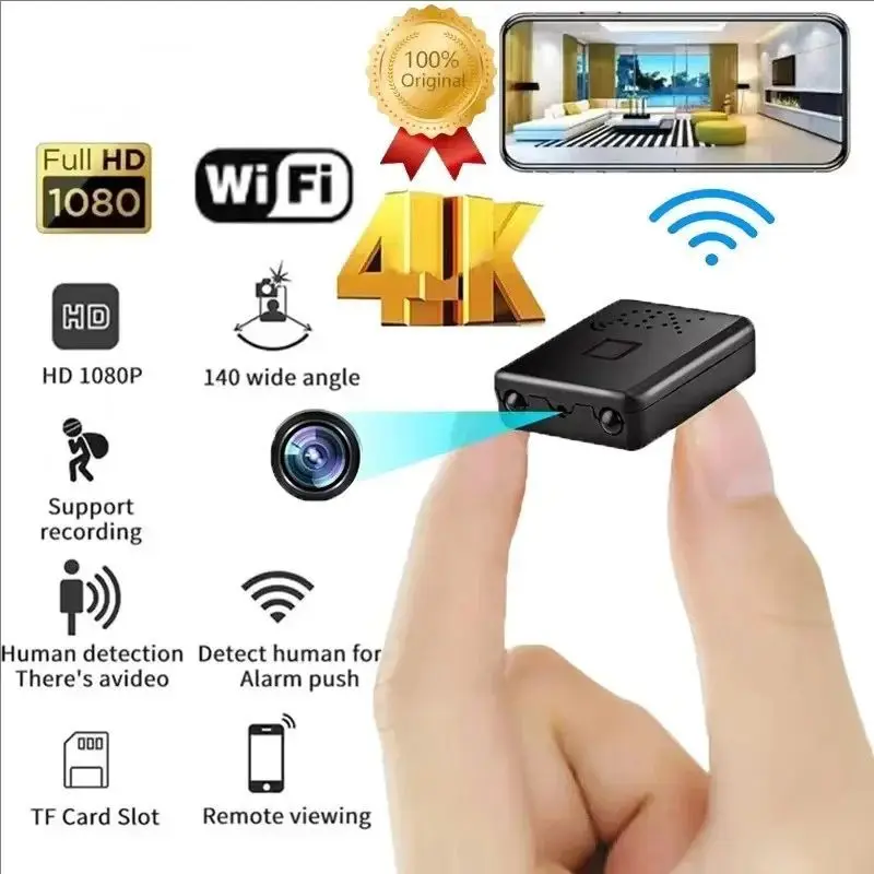 Home Security No Wifi Needed - XD Mini Camera Full HD 4K