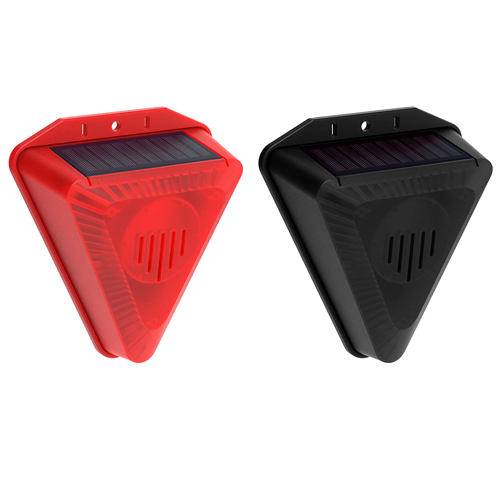 Barking Dog Alarm - Solar Alarm Light 129dB Dog Barking