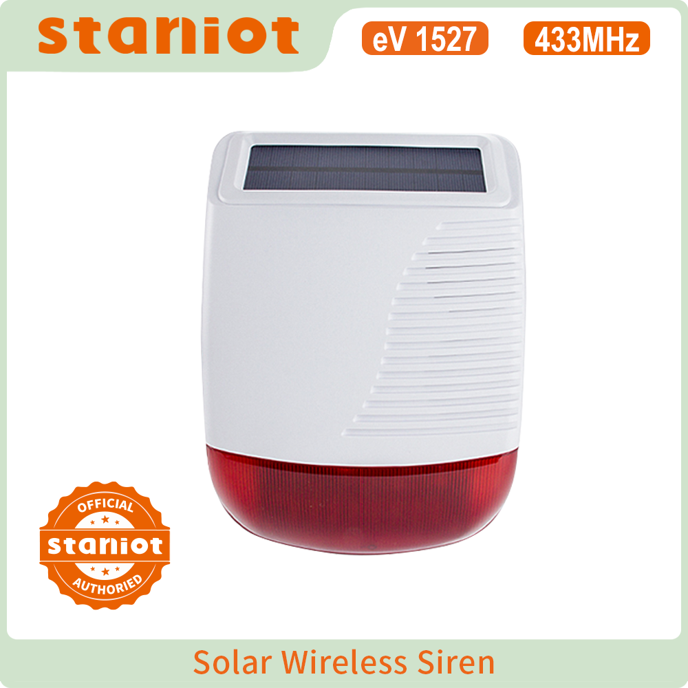 Staniot Wireless Outdoor Solar - огляд і ціна Alarm Siren Outdoor