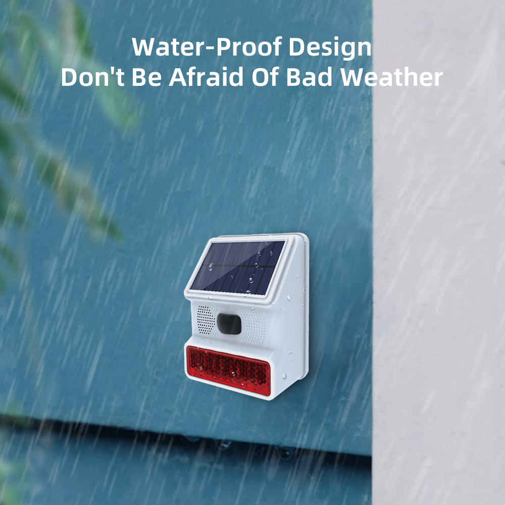 Wireless Outdoor Solar Waterpr - огляд і ціна Alarm Siren Outdoor