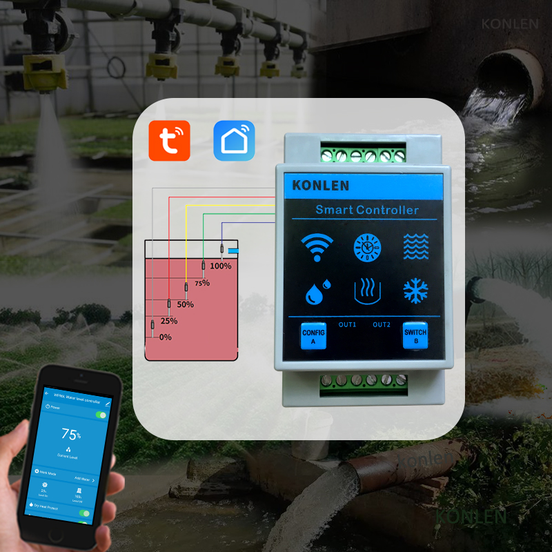 KONLEN Tuya Water Level Sensor - огляд і ціна Home Security Guard