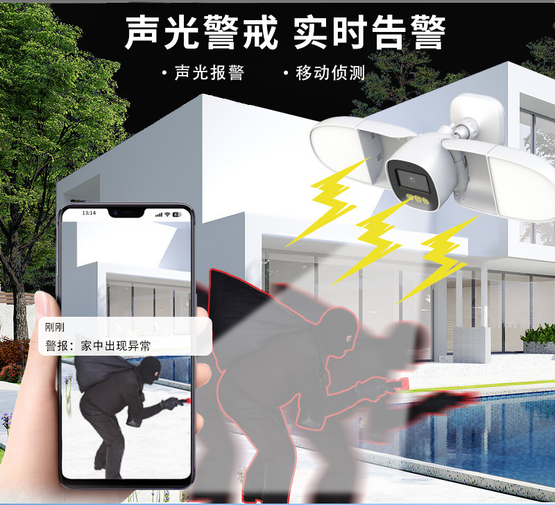 Full Color 4MP iCsee APP Flood - огляд і ціна Home Security Flood Lights