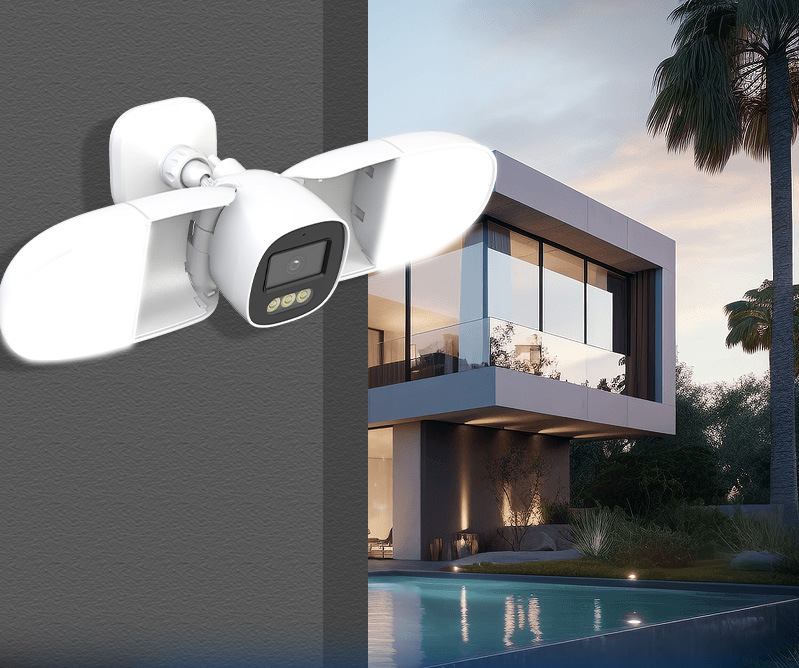 Full Color 4MP iCsee APP Flood - огляд і ціна Home Security Flood Lights