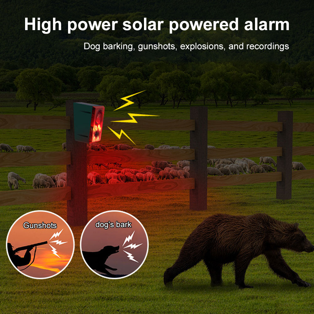 Solar Outdoor Motion Sensor Al - огляд і ціна Barking Dog Alarm
