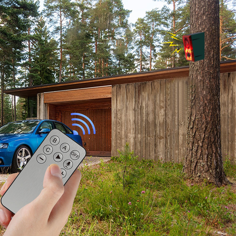 Solar Outdoor Motion Sensor Al - огляд і ціна Barking Dog Alarm
