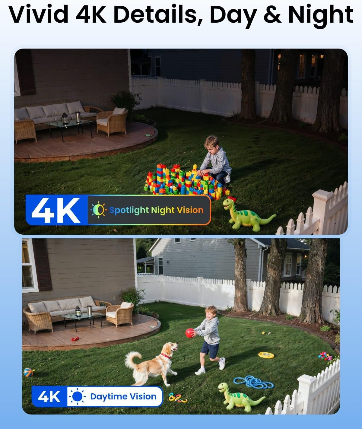 4K Solar Security Camera Wirel - огляд і ціна Home Security Cameras No Subscription
