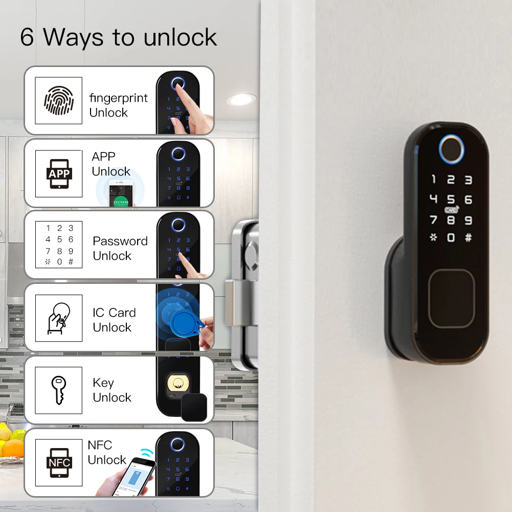 MOES WiFi Tuya Smart Lock Door - огляд і ціна Home Security Brand