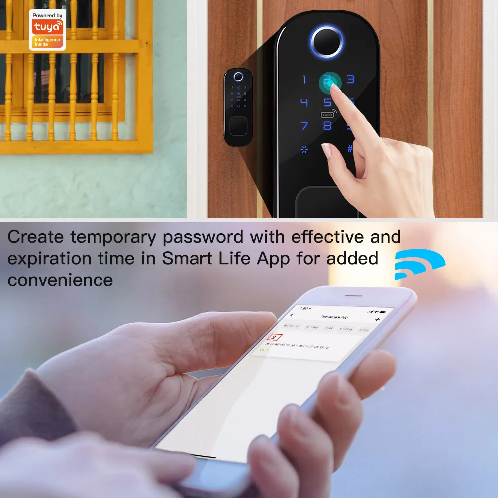 MOES WiFi Tuya Smart Lock Door - огляд і ціна Home Security Brand