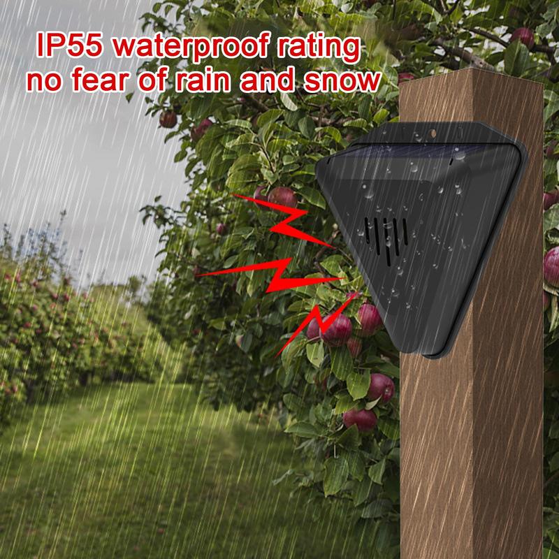 Solar Timer Bird Repeller With - огляд і ціна Barking Dog Alarm
