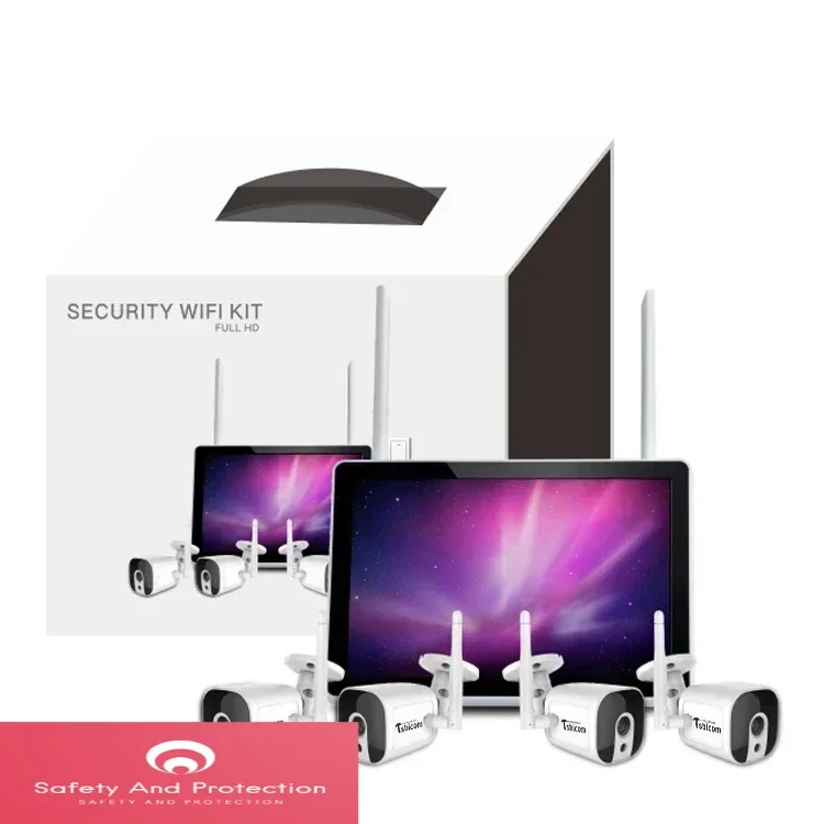 TUYA Smart Wi-Fi 4CH NVR Kit 1 - огляд і ціна Home Security Kit With Camera