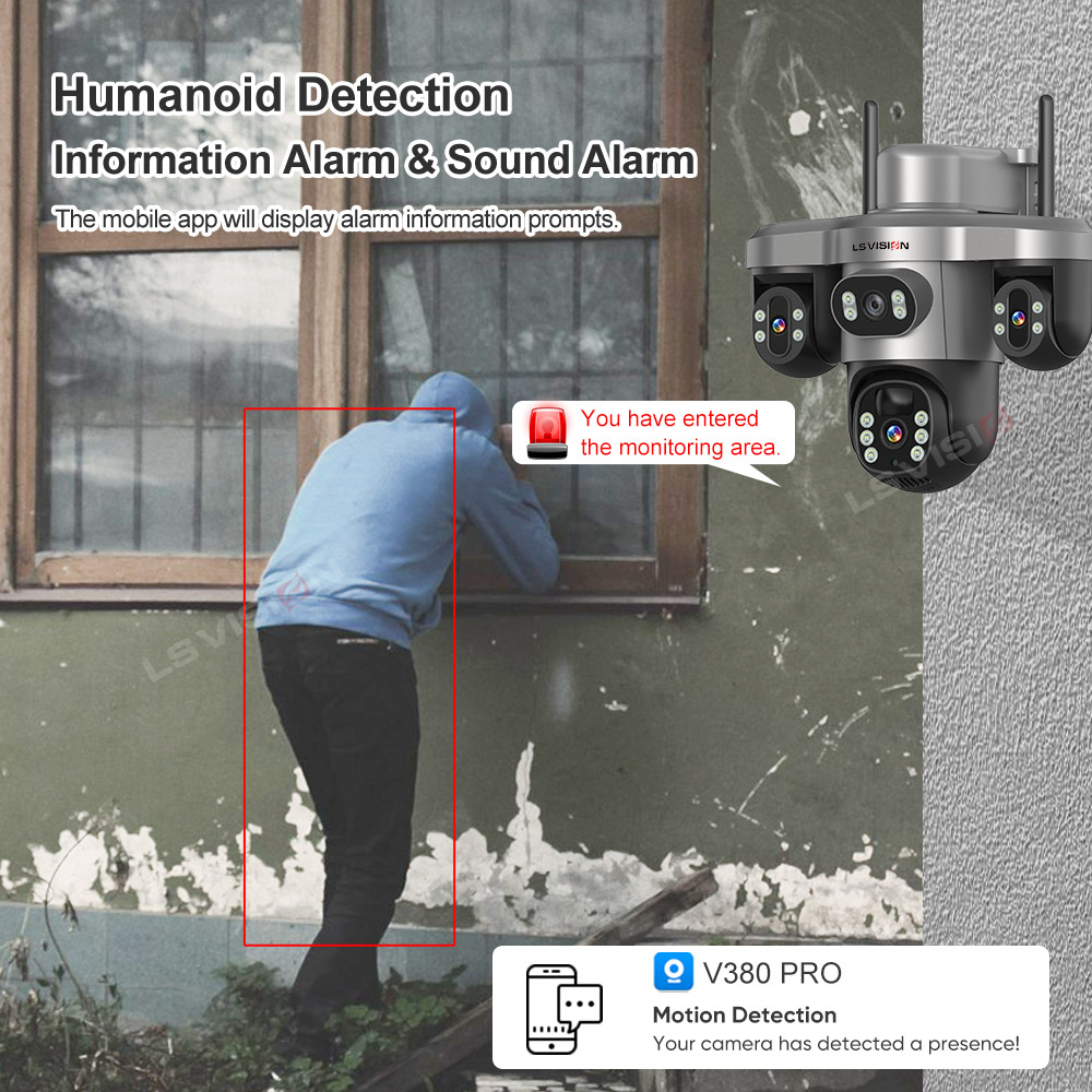 LS VISION Multiple Lens 3 Scre - огляд і ціна Alarm Siren Outdoor