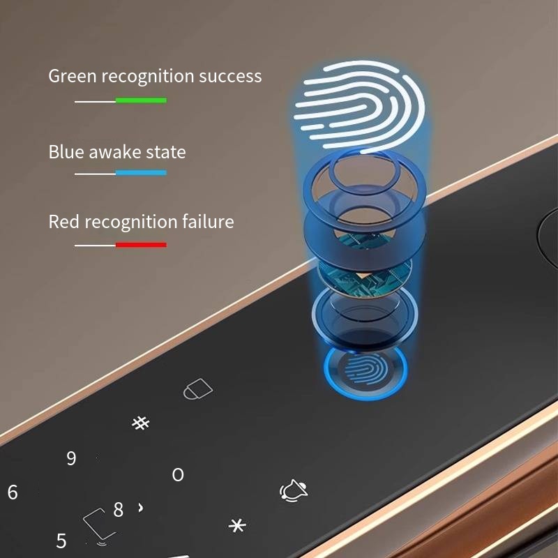 P70max Smart Lock  Intelligent - огляд і ціна Home Security Lock System