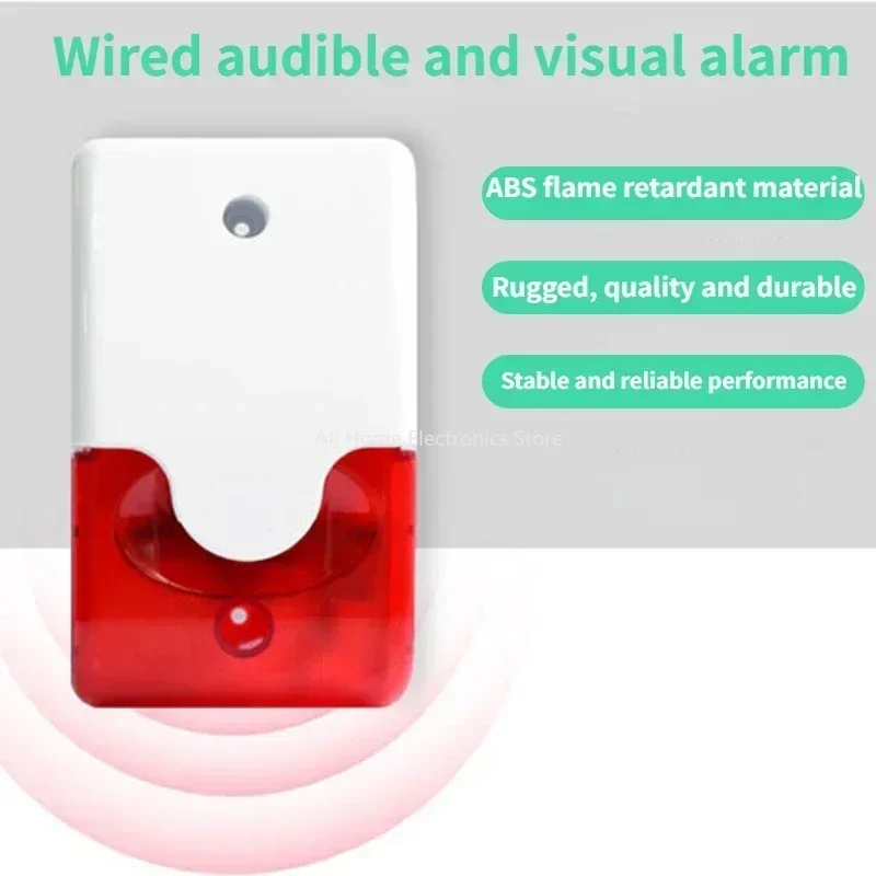Strobe Siren Alarm 103 dB Horn - огляд і ціна Alarm Siren Outdoor