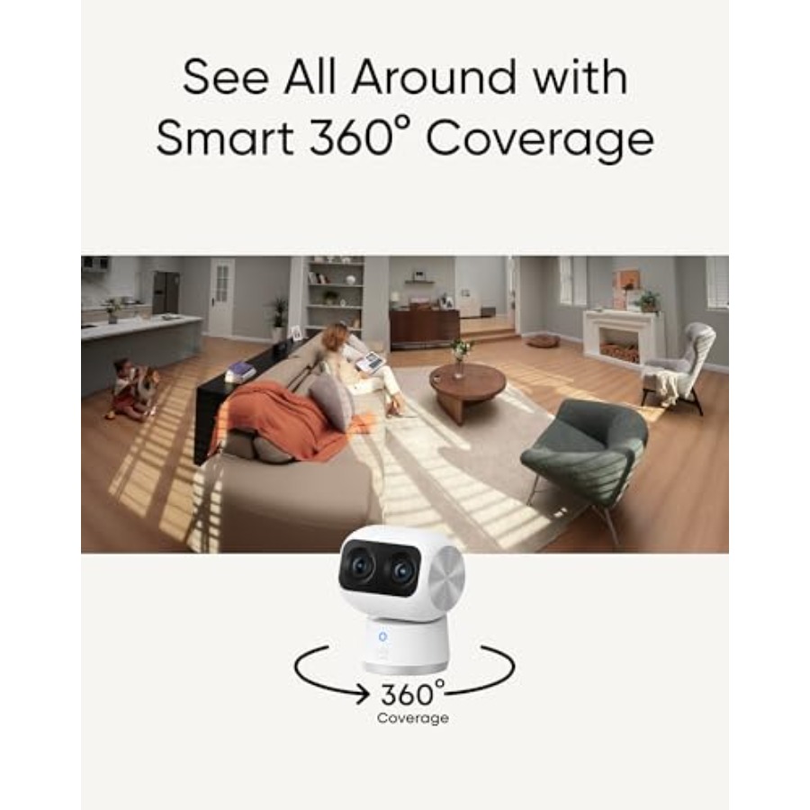 4K Indoor Cam S350 for home se - огляд і ціна Home Security Cameras No Subscription