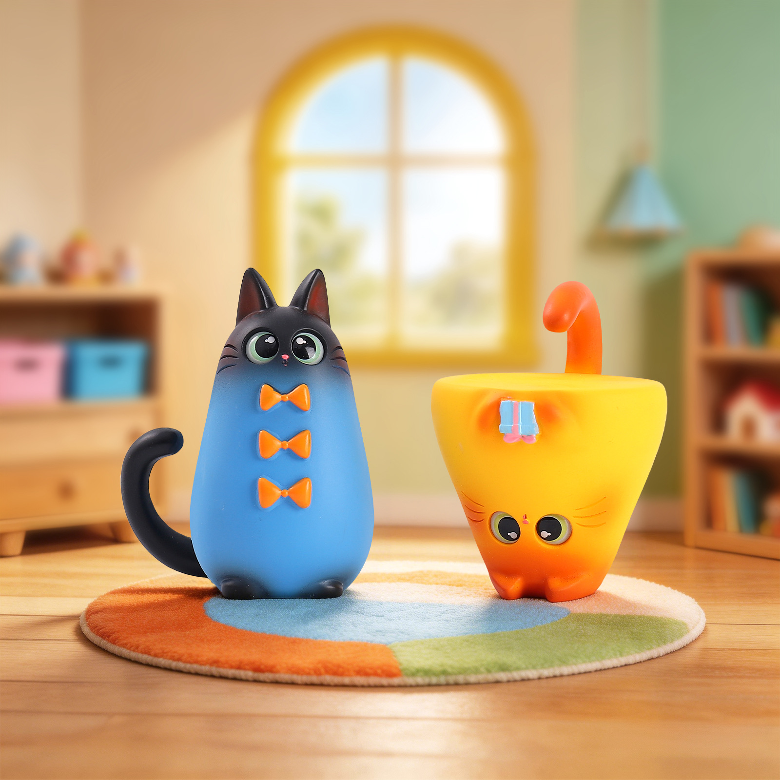 Blind Box Cat Figurine Resin C - огляд і ціна Home Security Box