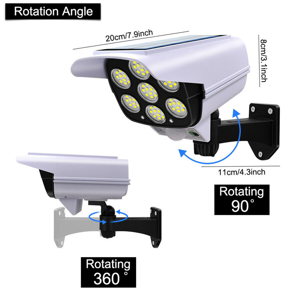 Outdoor Solar Light Motion Sen - огляд і ціна Home Security Flood Lights