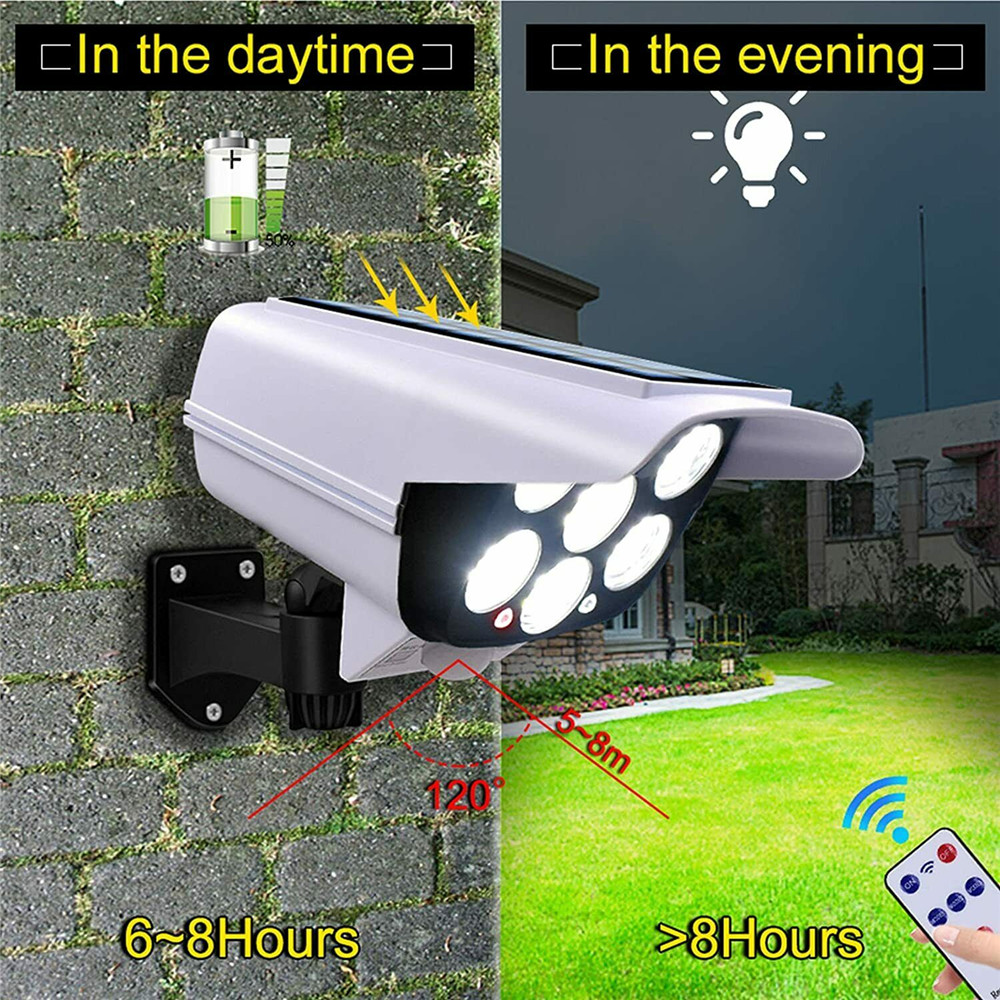 Outdoor Solar Light Motion Sen - огляд і ціна Home Security Flood Lights