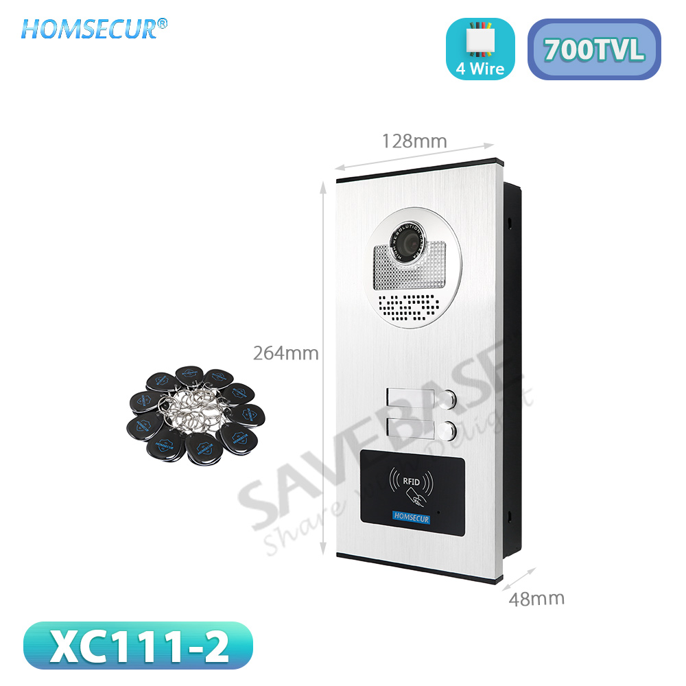 XC111-2 Flush Mount Outdoor Do - огляд і ціна Home Security Key Fob