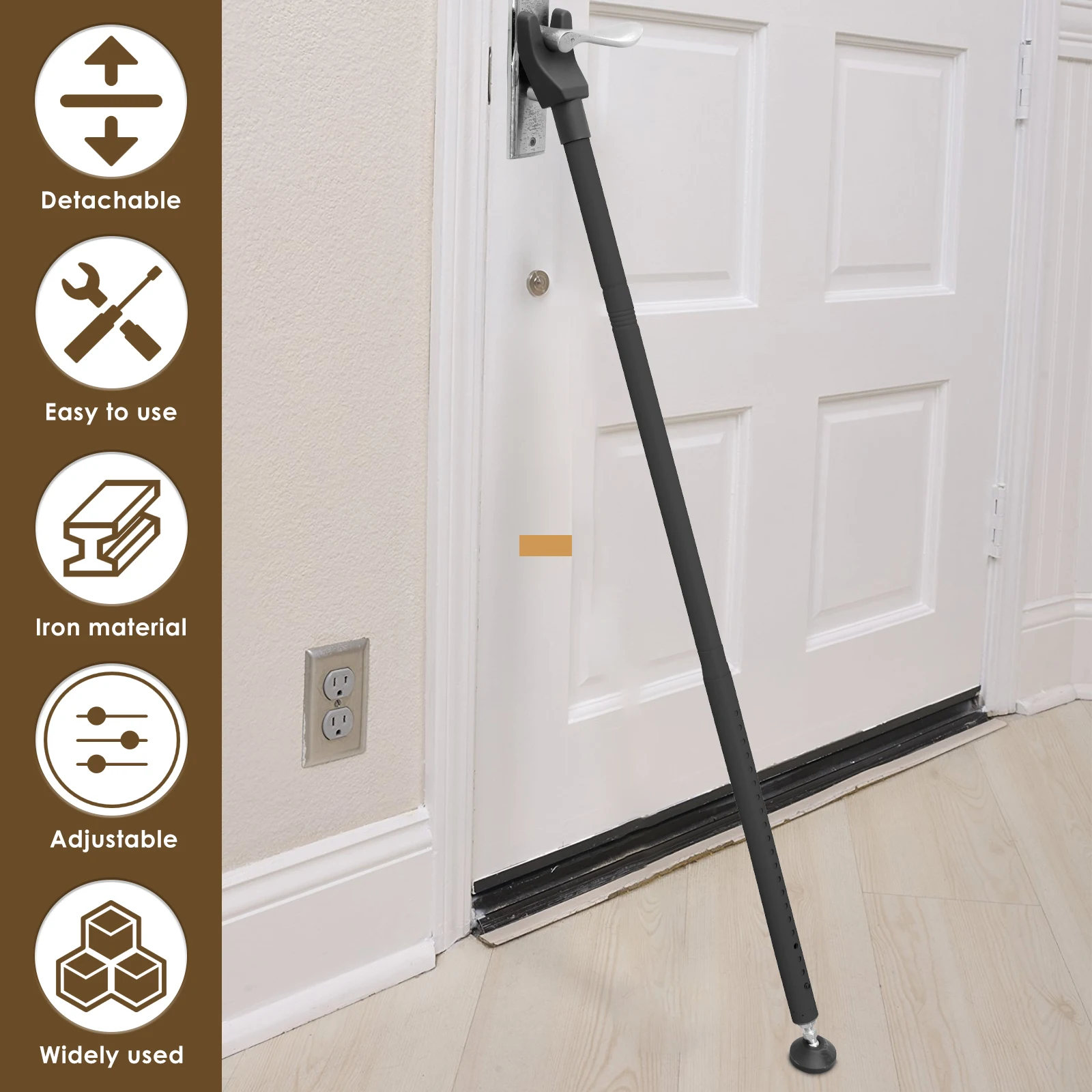 Sliding Door Lock Bar 44-55 In - огляд і ціна Home Security Bars