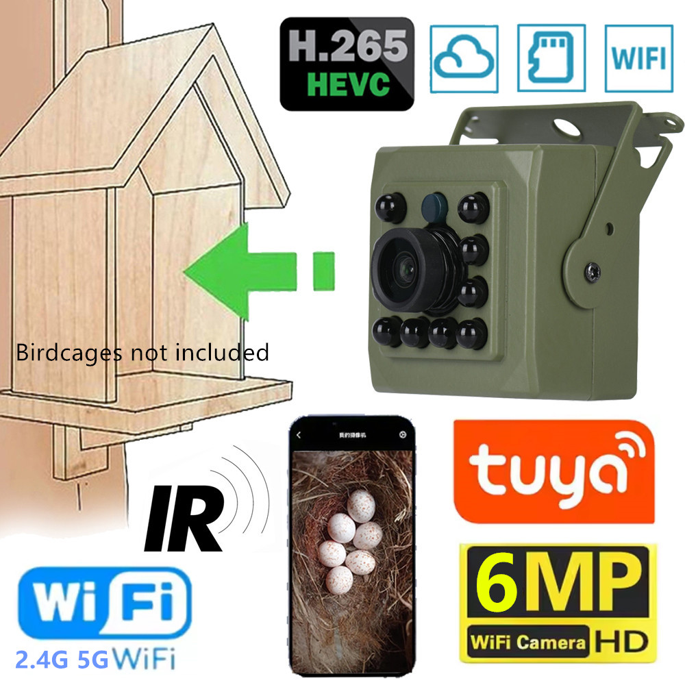 6MP 4MP POE 2K Tuya Mini Wirel - огляд і ціна Home Security Lidar