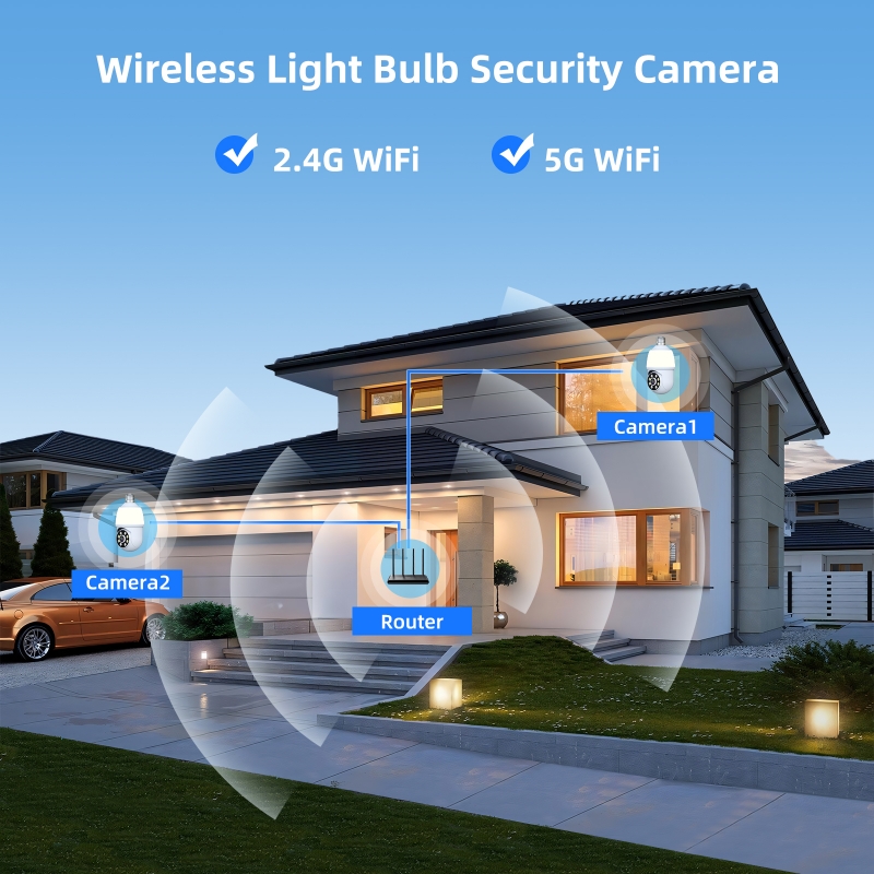 3MP 1296P iCsee APP  Full Colo - огляд і ціна Home Security Flood Lights