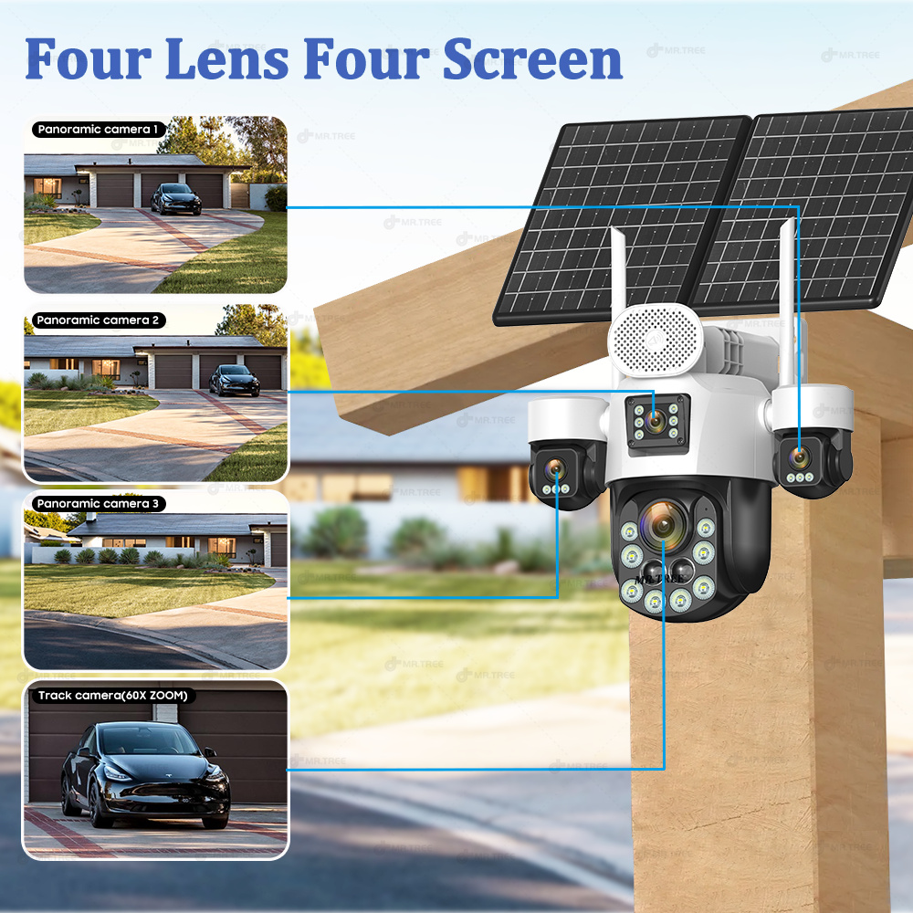 AOV Four Lens Outdoor Surveill - огляд і ціна Alarm Siren Outdoor