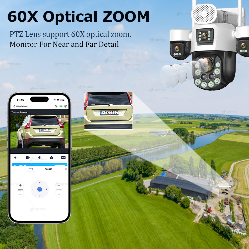 AOV Four Lens Outdoor Surveill - огляд і ціна Alarm Siren Outdoor
