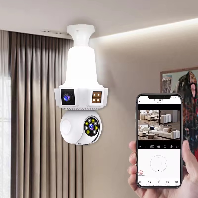 6MP V380pro APP Dual Lens Full - огляд і ціна Home Security Flood Lights