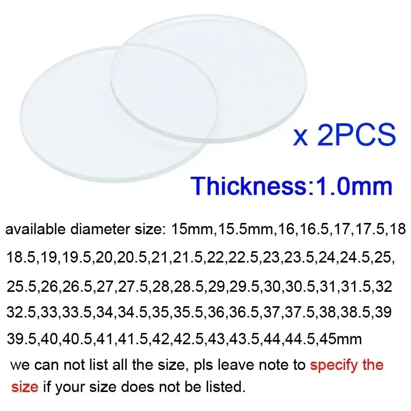 2 Pieces 15 - 45mm Flat Round  - огляд і ціна Glass Break Detector