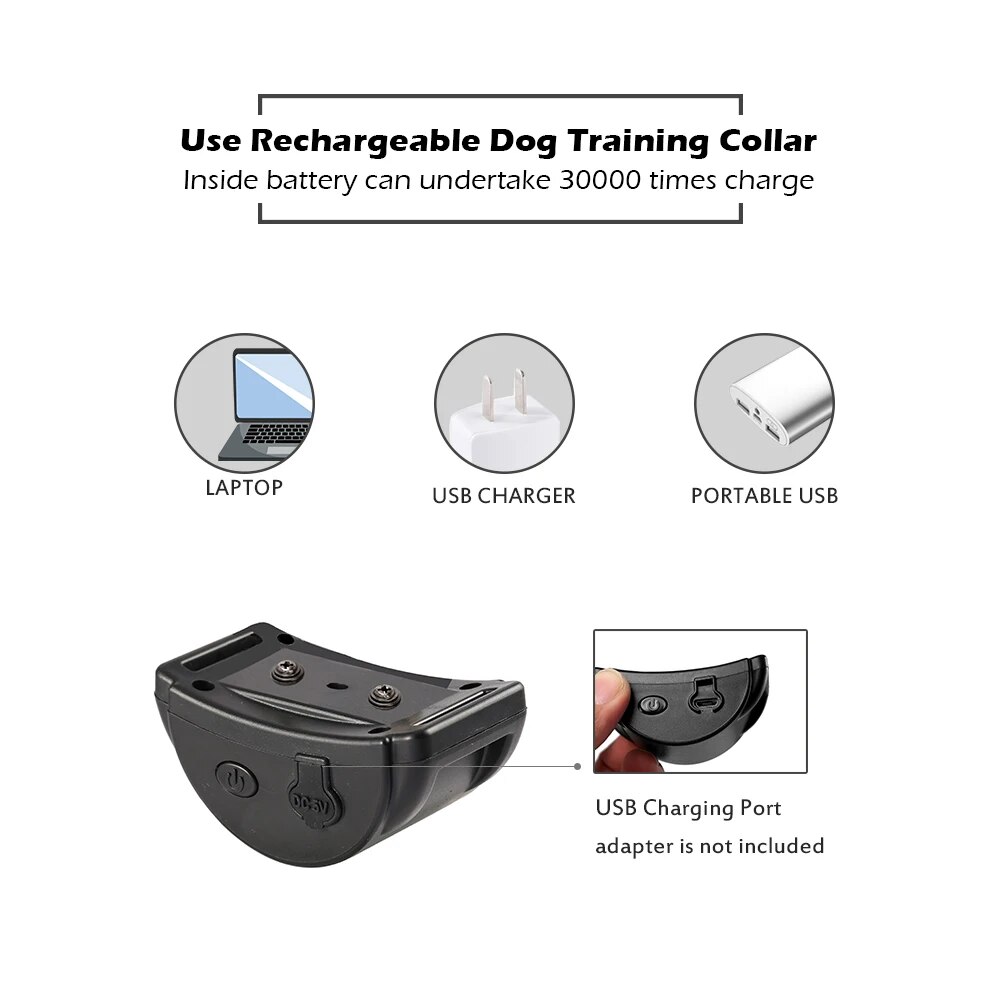 Dog Bark Collar,Rechargeable A - огляд і ціна Barking Dog Alarm