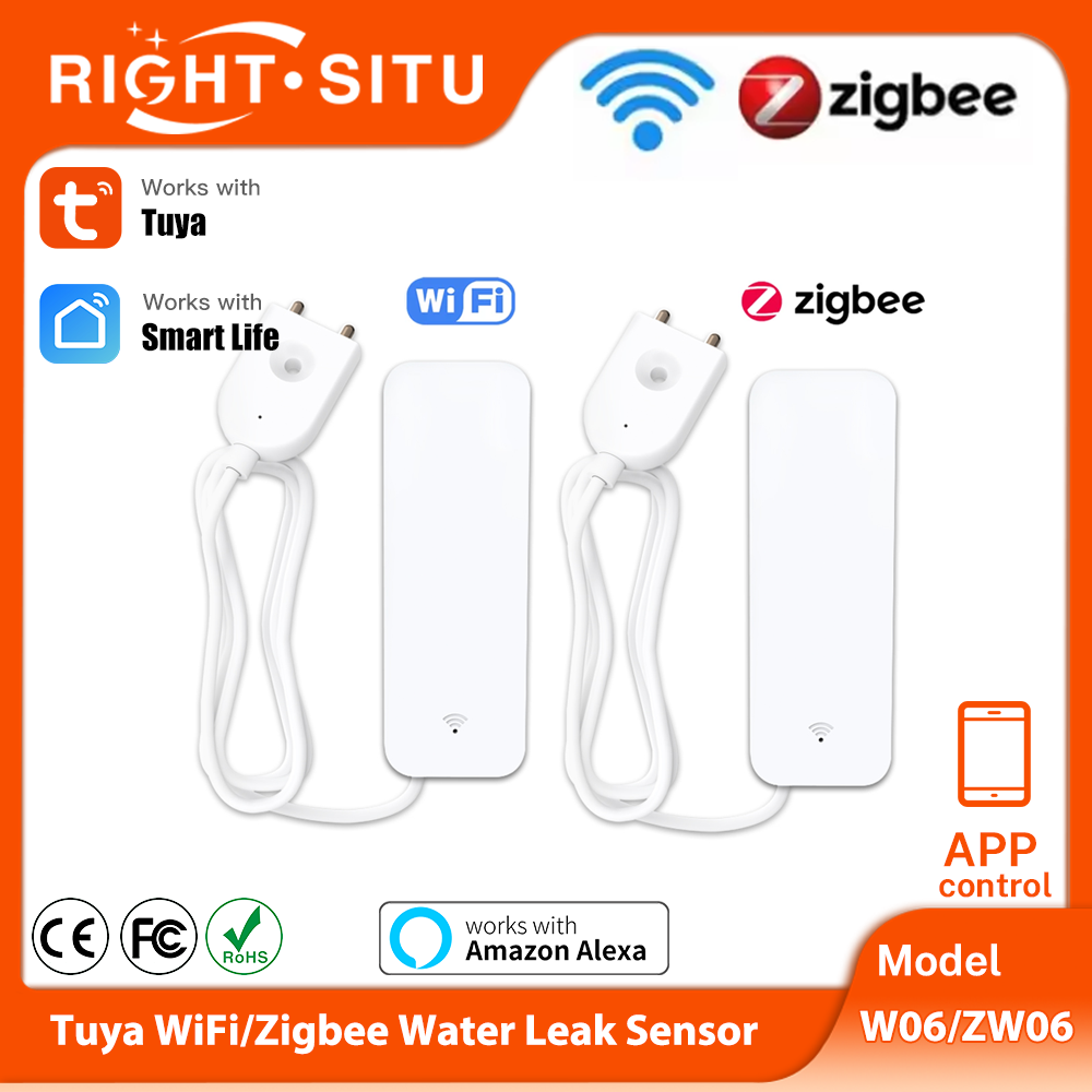 Tuya WiFi Zigbee Water Sensor  - огляд і ціна Home Security Guard