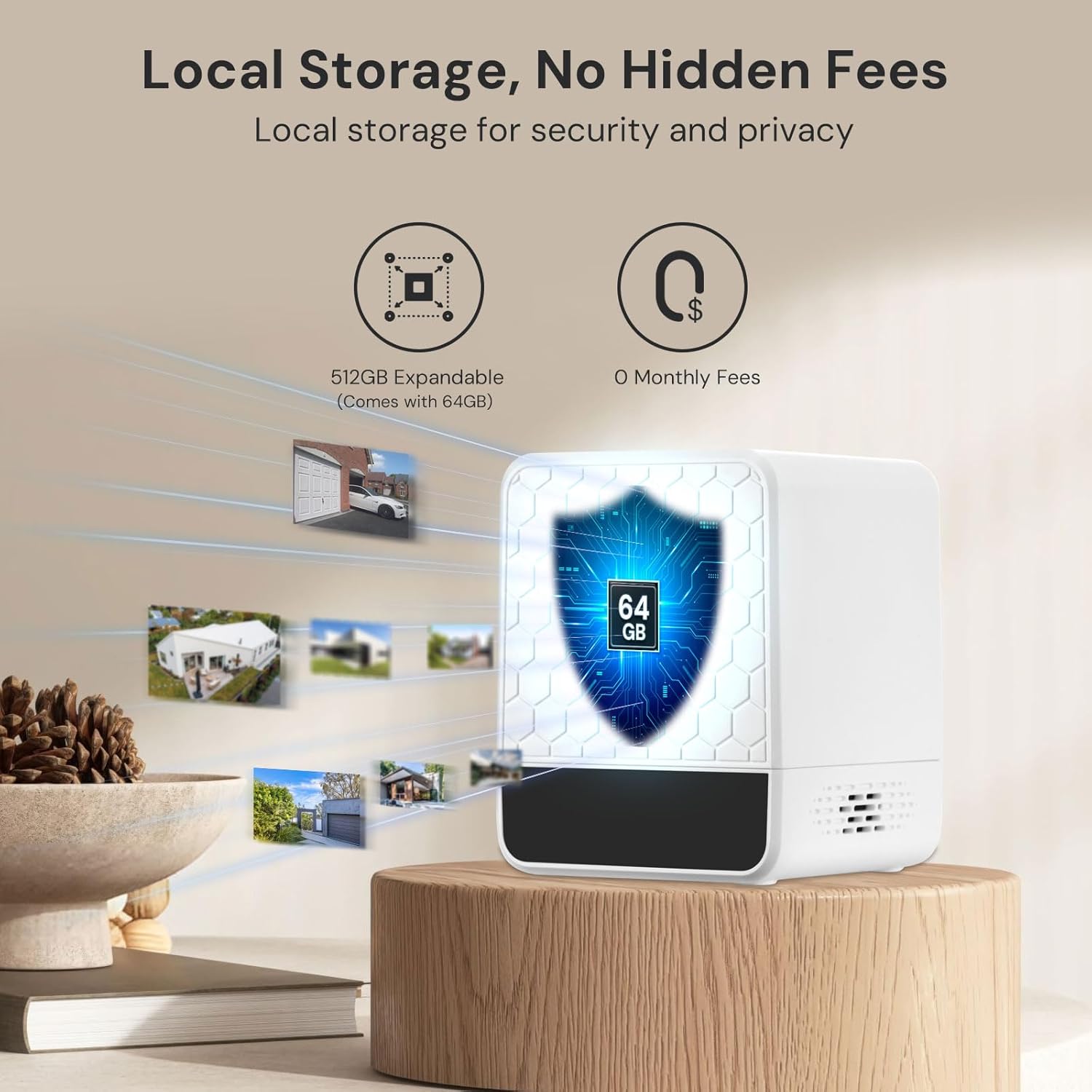 Wireless Outdoor Solar Securit - огляд і ціна Home Security Cameras No Subscription
