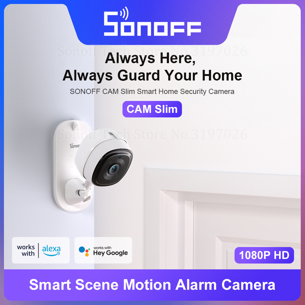 SONOFF 1080P HD Wi-Fi IOT Came - огляд і ціна Home Security Lidar