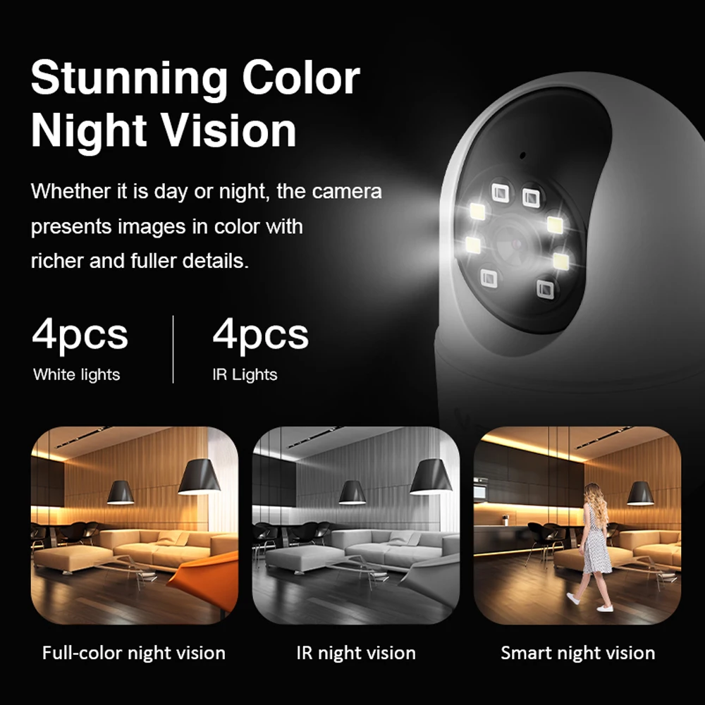 Vstarcam 5MP HD WiFi IP Camera - огляд і ціна Home Security Lidar