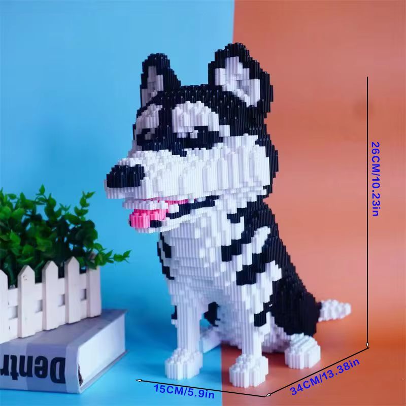 8000 Pcs Pet Dog Building Bloc - огляд і ціна Home Security Game