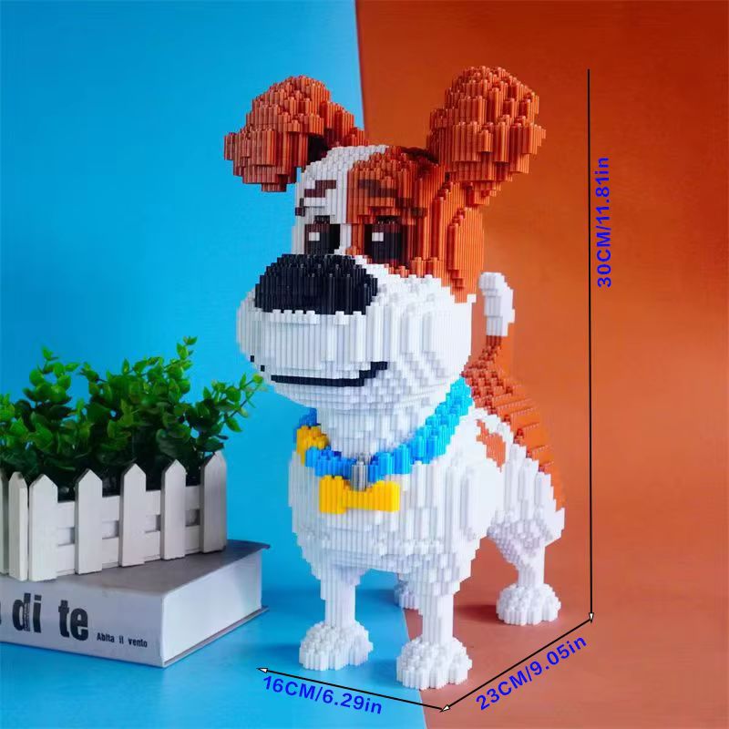 8000 Pcs Pet Dog Building Bloc - огляд і ціна Home Security Game