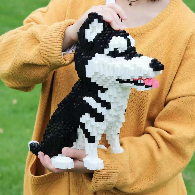 8000 Pcs Pet Dog Building Bloc - огляд і ціна Home Security Game