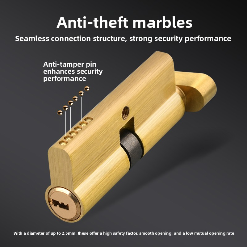 Door Cylinder Lock Biased 70mm - огляд і ціна Home Security Brand